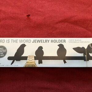 Cool wall-mounted bird jewelry holder